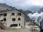 L'arrivo al Rifugio Marinelli