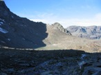 Il pianoro glaciale sottostante il Rifugio Marinelli