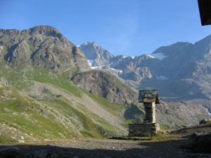 La stupenda vista dal Rifugio Bignami