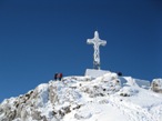 L'arrivo nei pressi della cima