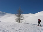 Piccola deviazione per salire sulla pendenza minore