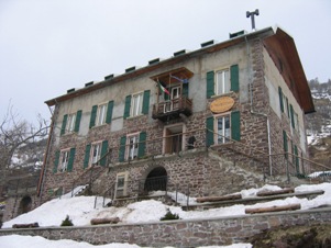 Il Rifugio Tavecchia alla Bocca di Biandino